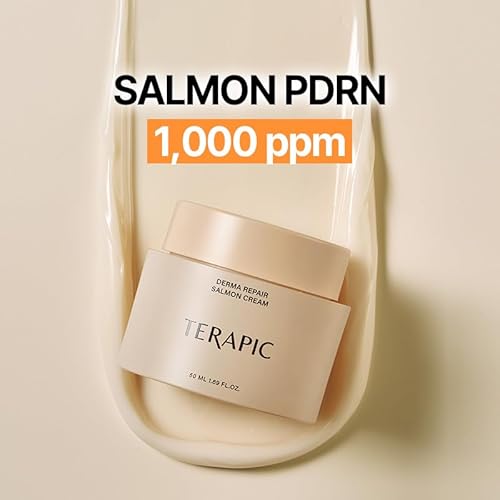 Salmon PDRN Repair Cream 1.69 Fl Oz - Wrinkle & Elasticity Booster - Anti-Aging Firming Face Cream with PDRN & Collagen - K-Beauty Dermacare
