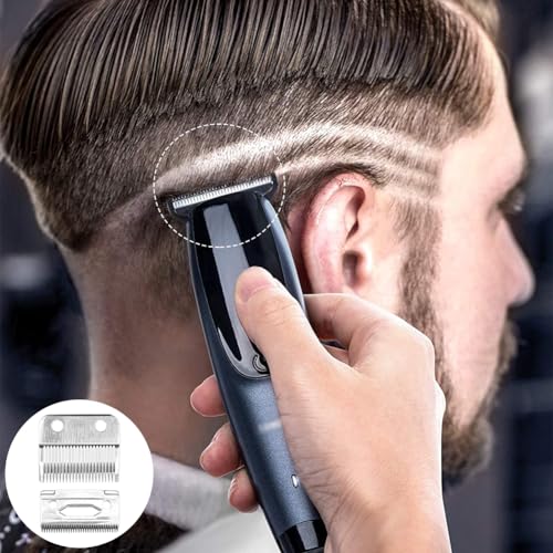 2 Pack Blade Fit for Wahl Clipper Blades Replacement, Professional Precision 2 Holes Adjustable Hair Trimmer Parts Blades Compatible