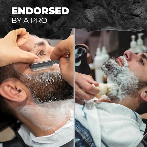 Bossman Silk Lotion Shaving Cream & Cooling After Shave for Men Combo ? Shave Cream & After Shave Balm for Men (Vetiver X Scent)