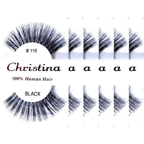 6packs Eyelashes - 118 by Christina