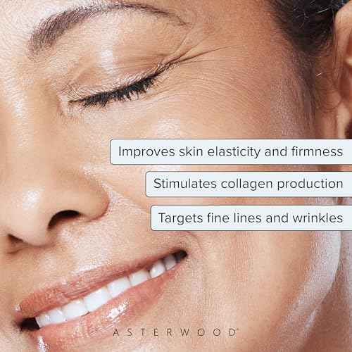 Asterwood Copper Peptides Serum for Face - with GHK-Cu and Hyaluronic Acid - Anti-Aging Facial Serum - 1 Fl Oz