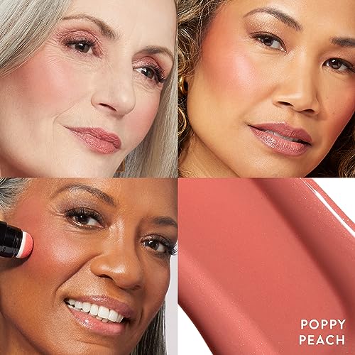 LAURA GELLER NEW YORK Serum Blush Cheek Tint Duo: Practical Pink and Poppy Peach