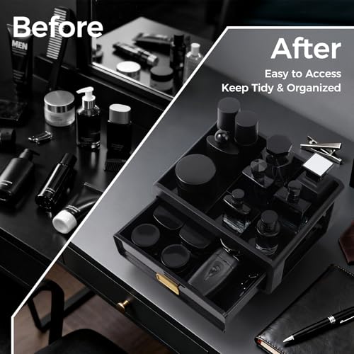 Cologne Organizer,Bathroom Organizer Countertop,Dresser Organizers,Perfume Tray,Under Sink Organizer,Cologne Stand,Perfume Holder,Colognes Stand for Men,Mens Organizers,Gifts for Men