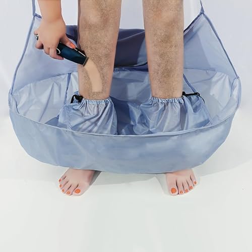 Body Hair Apron Bib for Men and Women, Non-Dirty Floor Shaving Leg Hair Bib£¬Leg Shaving Cape