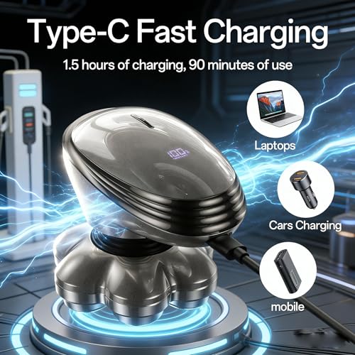 Electric Razors for Women Legs : 5-in-1 Rechargeable Body Shaver, 7D Wet & Dry Bikini Trimmer for for Underarms, Face, Legs, Lips (Gray)