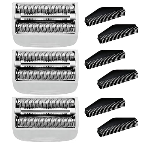 Billie Razors for Women Shave Kit & Body Buffer - Pre-shave Exfoliating Bar - 3.5 oz & Whipped Shave Cream - Lavender & Bergamot Scent - 6.5 fl oz