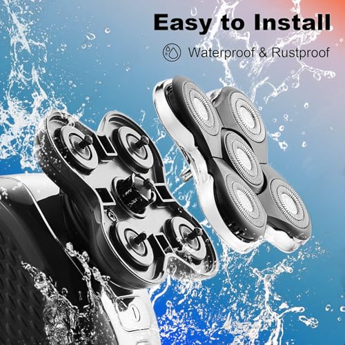 2PACK XR7000 Balder Pro Replacement Head Compatible with Remington Balder Pro Head Shaver Model XR7000/XR1500/XR1501