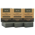 Traverse Bay Bath and Body Pine Tar Soap - Natural Cold Process Handmade Soap with Essential Oils - Pine Tar For Men With Activated Charcoal & Colloidal Oatmeal. Made in USA- 3 Bar Pack 15 + Oz