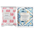FARMASi Traditional Soap Bundle Pearl and Hammam, Powder Natural Bath Bars, 2-Pack Moisturizing Face and Body Cleansing Set for Men and Women, Non Toxic Vegan Skin Care, 4.41 oz Each