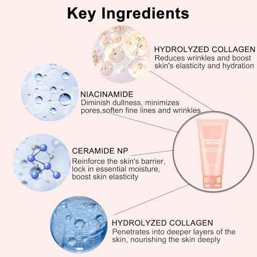 Collagen Night Wrapping Mask Peel-Off Overnight Collagen Face Mask - Deeply Hydrates & Firming & Glowy - Reduce Sagging & Wrinkle For Glowing Skin 2.54 fl.oz with Mask Applicator