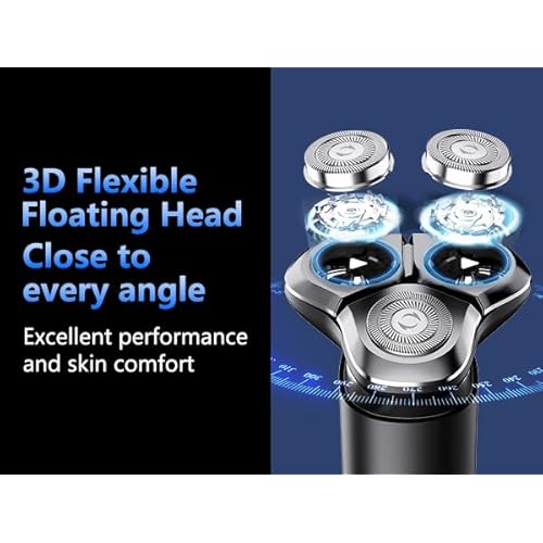Replacement Blades for Men's 3-Blade Rotary Electric Razor/Shaver