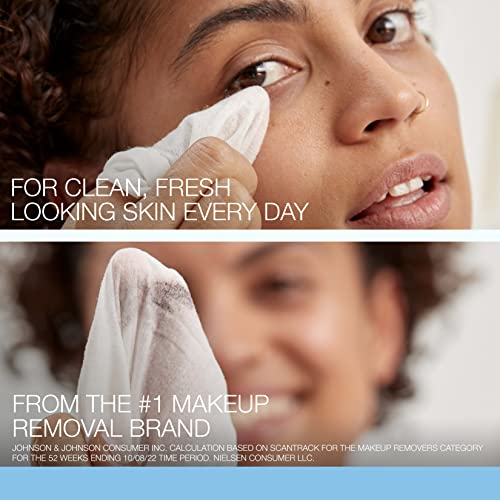 Neutrogena Makeup Remover Wipes, 25 ct, Pack of 2 | 100% Plant-Based Cloth | Gentle | Soap & Alcohol-Free | Removes Waterproof Mascara