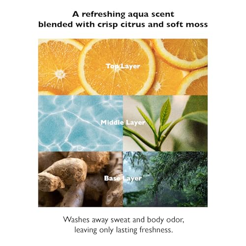 All-in-One Deep Scent Wash for Men, 10.14 fl oz. ? Face, Body & Hair Cleanser with Long-Lasting Fragrance