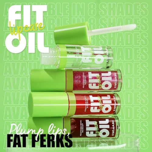8 Colors Hydrating Lip Oil, Big Brush Head Lip Glaze Shiny Transparent Lip Glow Oil 0.35 Fl Oz, Glossy Finish (Set A+Set B)