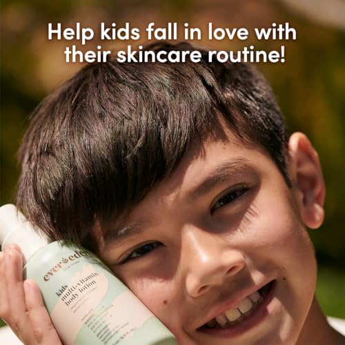 Evereden Multi-Vitamin Kids Face Wash & Multi-Vitamin Body Lotion: Melon Juice - Clean and Non-Toxic Products | Multi-Vitamin Skin Care for Kids