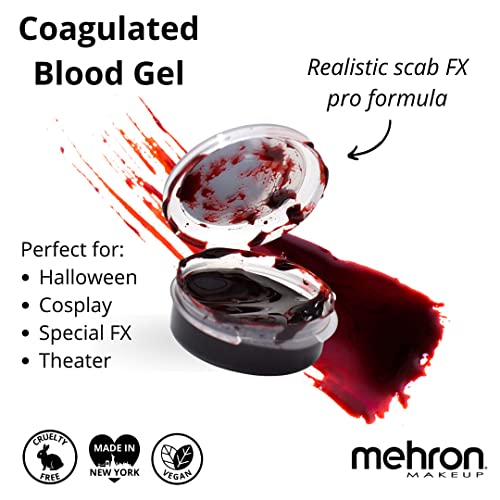 Mehron Makeup Coagulated Blood | Fake Blood | SFX Makeup for Halloween | 0.5 oz (14 g)