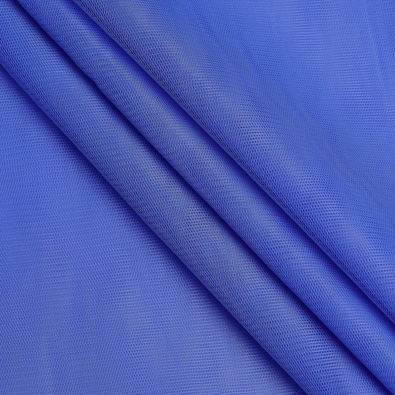 Matte Tulle Fabric 5 Yards Royal for Sewing & Crafting - Non-Shiny Nylon Material