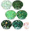 Jadive 6 Pcs Scrub Cap with Buttons Adjustable Working Hats Surgical Cap with Sweatband for Women Men