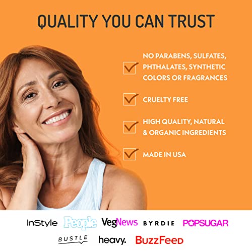 Eve Hansen Vitamin C Face Moisturizer - Lightweight Hydrating Cream with Vitamin B, Green Tea, Jojoba Oil - Cruelty-Free & Natural Ingredients - 4 oz