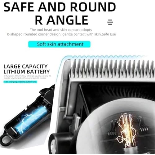 Hair Clippers for Men - Clippers and Hair Trimmers Set, Barber Clippers, Cordless Electric Clippers and Trimmers with Box, Professional Hair Clippers for Men Gifts