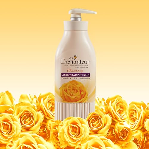 Enchanteur Perfumed Body Lotion With Alo Vera & Olive Butter Charming 500 ML
