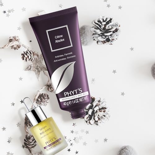 Phyts Absolute Cream - Anti-Ageing Face Moisturizer with Lemon and Lavandin Essential Oils - Face Cream Reduces Wrinkles and Firms Skin - 1.4 oz