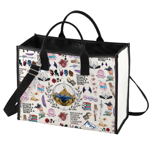 BWWKTOP Bookish Makeup Bag Book Lovers Gifts Bookworm Makeup Zipper Pouch Bag Bookish Merchandise (PHYSA BG)