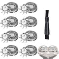 Shaver Replacement Blades compatible with Skull Shaver Pitbull Gold Pro Shaver £¬Men's Electric Shaver Replacement Heads,Replacement Heads for Electric Shavers£¬8Count