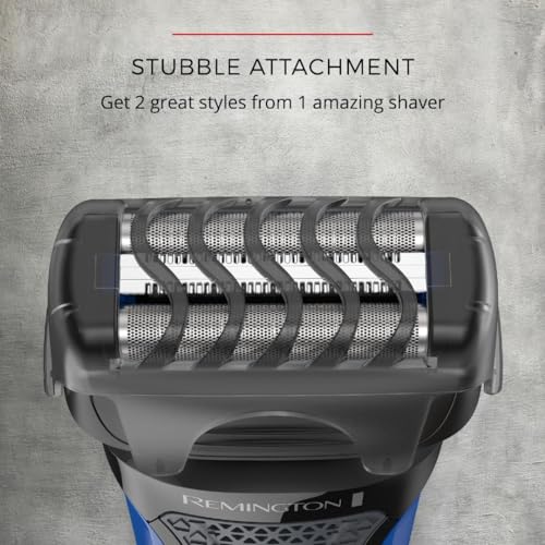 Remington Comfort Series Foil Shaver for Men, Electric Shaver, Pop-up Trimmer, Blue, PF7400E