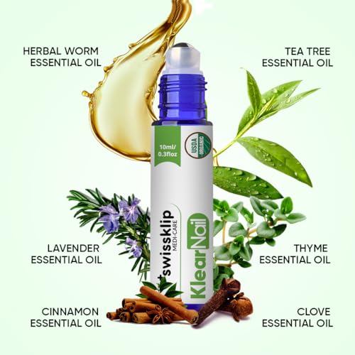 Swissklip Medi-Care Toenail Stick I Natural Solution for Healthy Nails I Suitable For Foot, Toe, and Fingernail I For Brittle Toenails – 10ml / 0.3 Fl. Oz. Made in USA