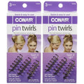 Conair Pin Twirls Firm Hold Metal Pins, 3 ct, 2 pk