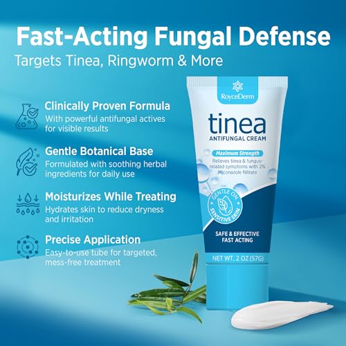 Tinea Versicolor Relief Cream & Soap Kit - Helps with Tinea Versicolor, Fungal Skin Conditions ? Soothes, Cleanses, and Restores Skin Health