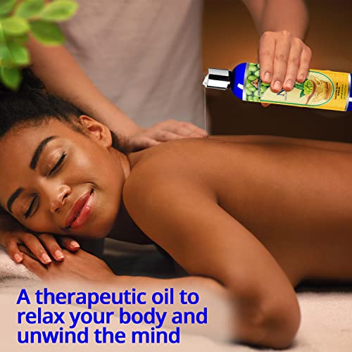 Ancient Health Remedies Cold-Pressed Unrefined USDA Certified Organic Neem Oil Pure & All Natural-Excellent Bulk Carrier Oil For Anti-aging, Healthy Hair & Skin (INDIA) (8 oz)