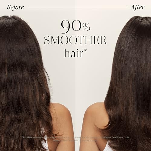 L'ANZA Keratin Healing Oil Shampoo Hydrating Cleanse, Boosts Softness, Adds Lustrous Shine, Anti-Frizz, Color Safe, Strengthening Anti-Humidity Strengthening Care, Sulfate Free