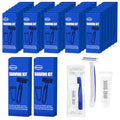 Shave Kit in Bulk Twin Blade Razors with Protective Cap,Disposable Razors in Bulk Shaving Cream for Hotel, Airbnb, Homeless, Shelter, Camping and Travel (30)