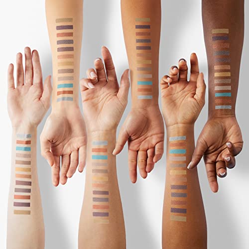 L.A. COLORS Day To Night 12 Color Eyeshadow Palette, Sunset, 0.28 oz. (CES425) (Pack of 2)