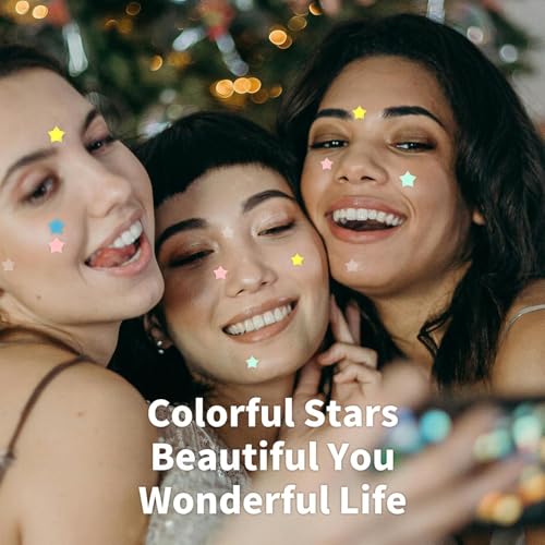 200 Count Star Pimple Patches for Face, Hydrocolloid Acne Pimple Patches with Tea Tree Oil for Party Gift Covering Zits Blemishes