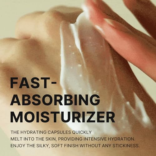 Hand Cream - Fast Absorbing Vegan Capsule Perfume Hand Cream for Women & Men, Moisturizing Hand Care That Softens Skin (1.79 fl oz) (Shea Butter)