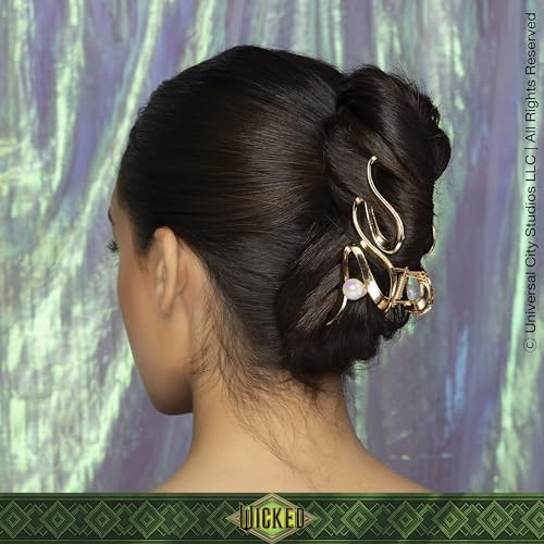 Wicked Glinda Gold Claw Clip - hair accessories - hair clip - hair accessories for girls - gifts for her - Scunci by Conair - Gold