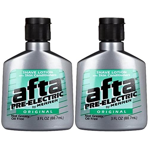 Mennen Afta Pre-Electric Shave Lotion, 3 Ounce (Pack of 2)