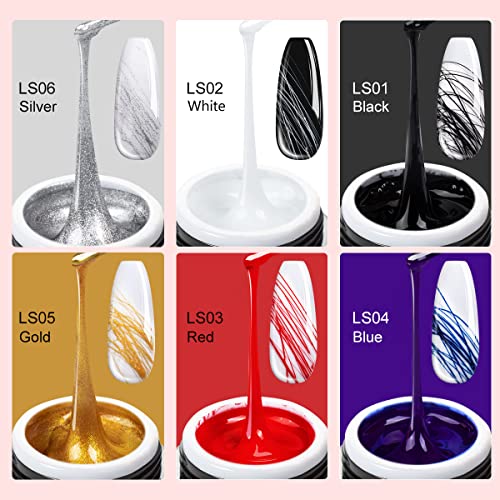 Saviland Builder Nail Gel Set with Nail Drill ? 6 Colors Spider Gel with Nail Art Brushes 3Pcs Hard Gel(VE&VB5&Kerain) Clear Pink Nudes Builder Nail Gel with Lamp Nail Brush for Nail Extension Shaping