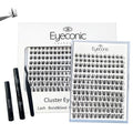 KIARA SKY LASH Cashmere Volume Lash Extensions | Premium Cashmere Lash Extensions | Soft Semi-matte natural finish | For Professional Eyelash Extensions Use Only | Black, (D-0.03-8MM)