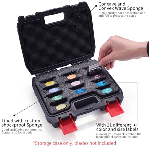 Dog Grooming Clipper Blade Assembly Holder Case for Professional pet grommer