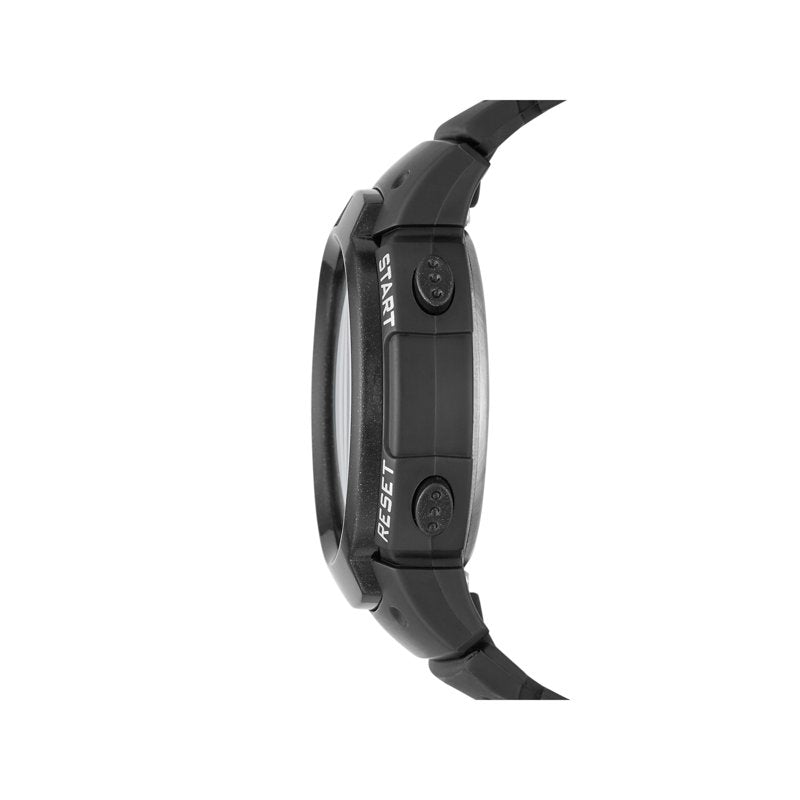 Men's Digital Watch with Black Case & Plastic Band - Sport & Casual