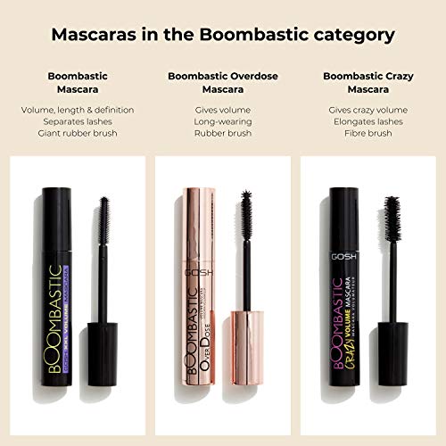 Boombastic Swirl Mascara 001 Black - GOSH