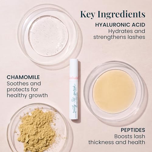 FlutterHabit Ready, Set, Nourish Lash Conditioning Serum - Thicker & Fuller Lashes - Women's Peptide Lash Serum - 3ML