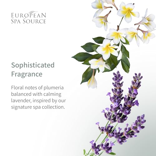 European Spa Source Spa Hand Treatment with Vitamin E, Plumeria and Lavender Luxury Hand Lotion, 3.4 fl oz.