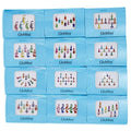 4 Packs Crystal Indian Bindis Multicolored Jewels face Gems Forehead Sticker