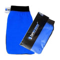 Tan Eraser Spray and Self Tan Remover Exfoliating Mitt | Salon Recommended Exfoliator Glove Easily Removes Any Sunless Tanner (Blue/Black)