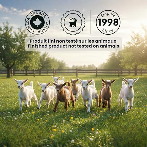 Caprina Fresh Goat¡¯s Milk Bar Soap, FRAGRANCE FREE, 5 oz (141 g), Pack of 1, Moisturizing Goat Milk Soap Bar with Vitamins A, B2, B3